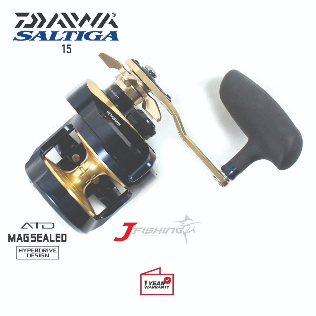 Reel DAIWA SALTIGA 22 | 15 15L 15S 15SL 15H-SJ | Handle Kanan & Kiri | Jigging | Overhead | Made in 