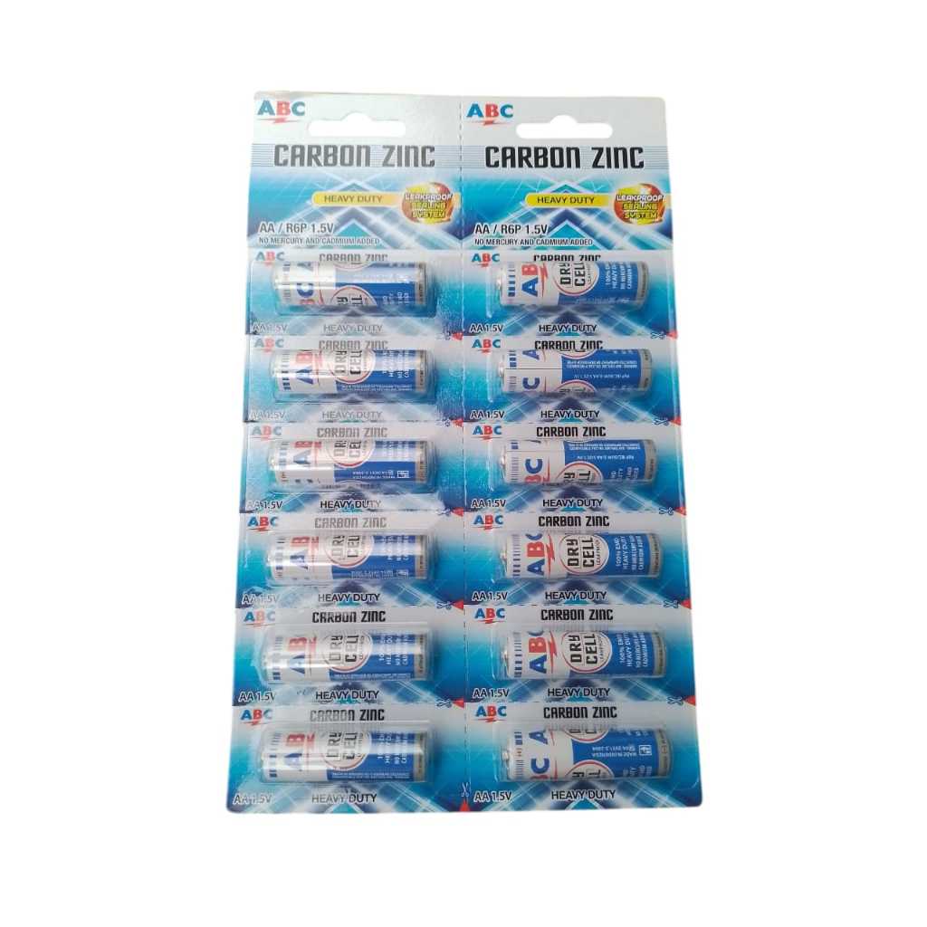Baterai ABC AA Biru 1renteng (6pcs)