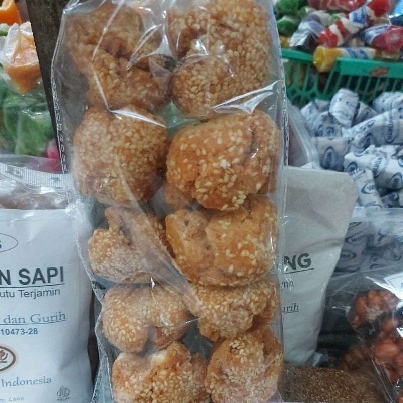 

kue ketawa / onde-onde besar isi 10 biji