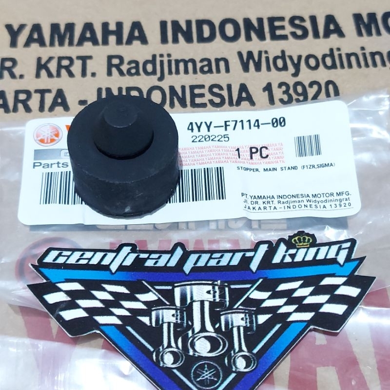 STOPPER MAIN STAND, KARET STANDAR TENGAH ATAU SAMPING, KARET KNALPOT RX KING,VIXION,RXS,MIO,F1ZR,VEG