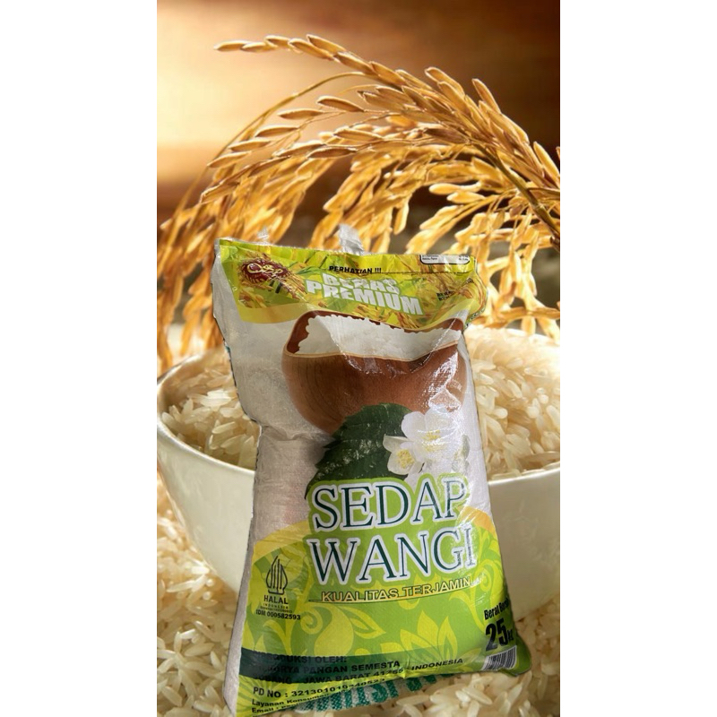

BERAS PREMIUM SEDAP WANGI 25 KG