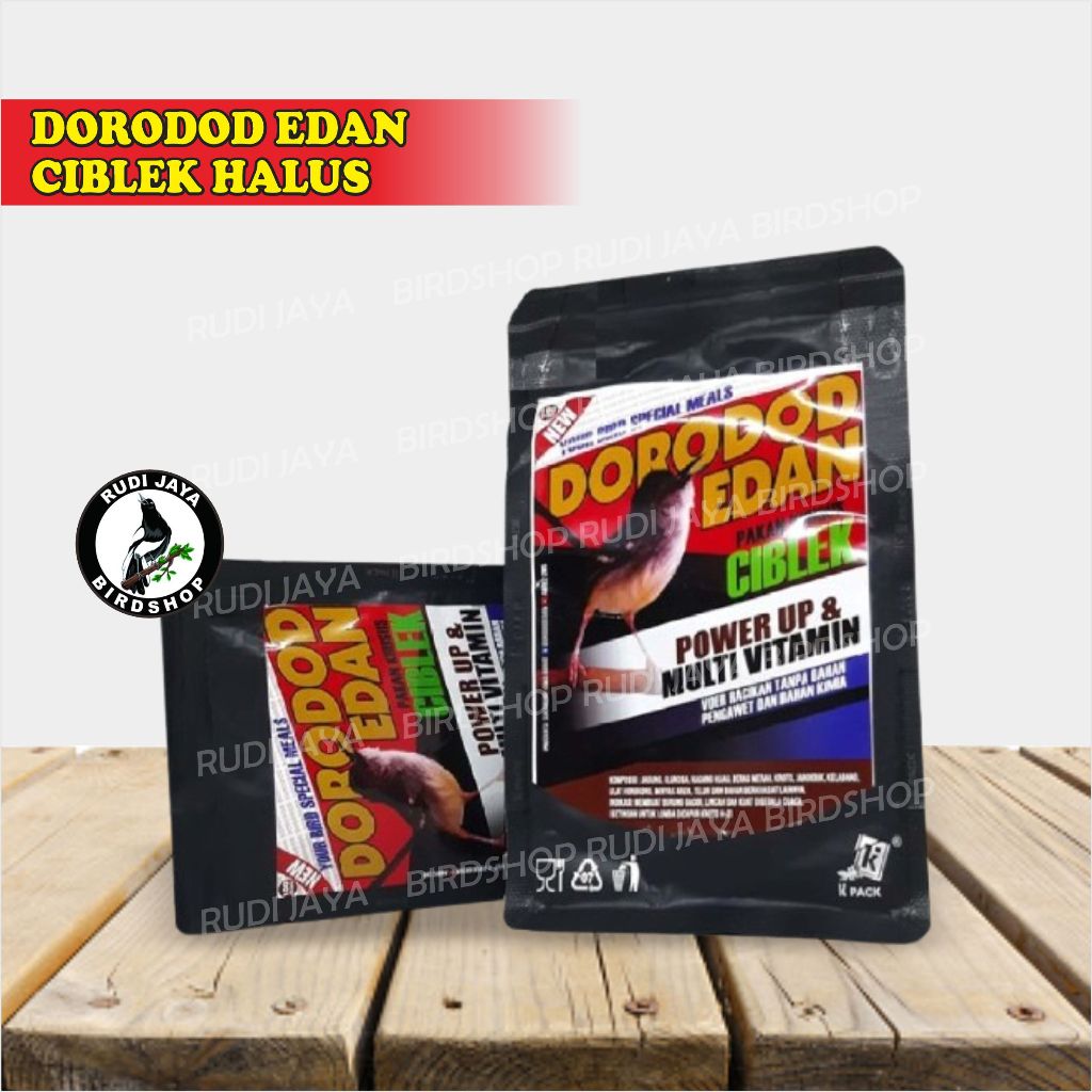 DORODOD EDAN CIBLEK HALUS PAKAN VOER MAKANAN BURUNG CIBLEK CIBLEK PRENJAK RACIKAN LENGKAP GACOR