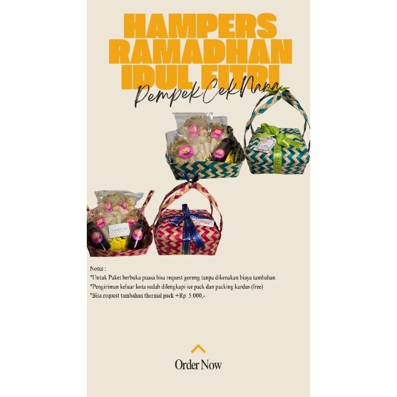 

paket hampers lebaran/ramadhan isi 20campur +cuko