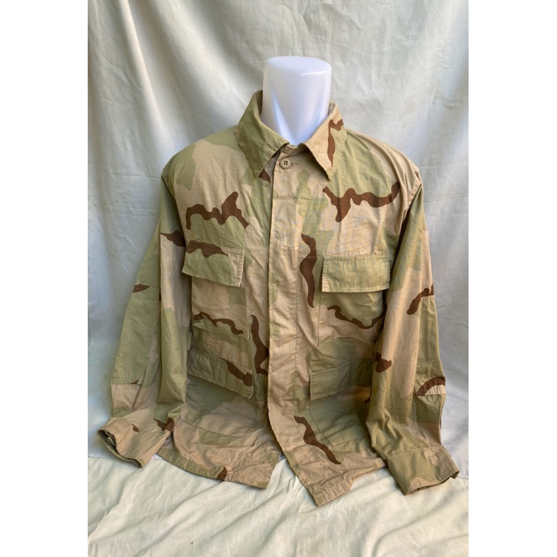 Kemeja BDU 3 DCU Desert Gurun 3 Warna US Army Amerika (3)