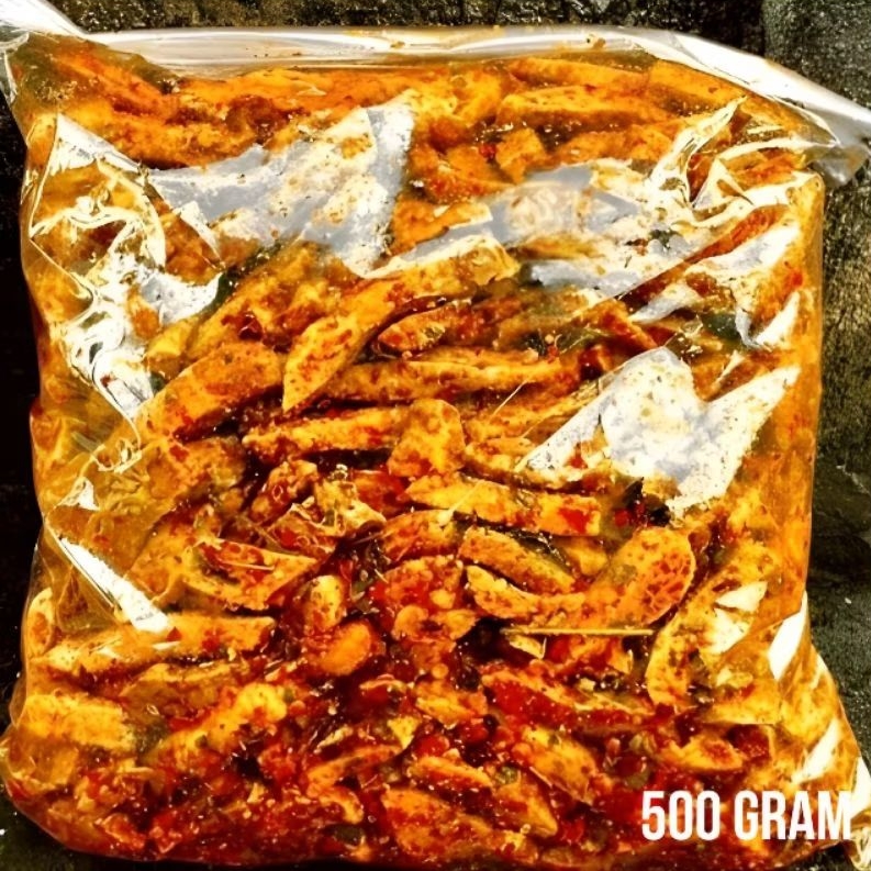 

Basreng pedas daun jeruk 500 gram