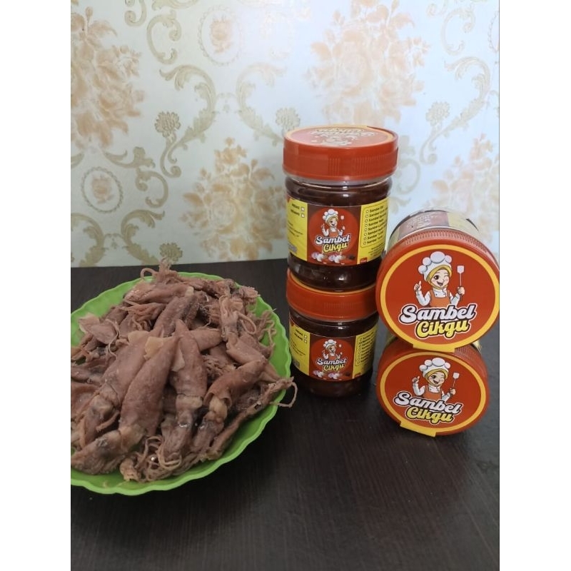 

Sambal cumi asin, Sambal cocol, Sambal