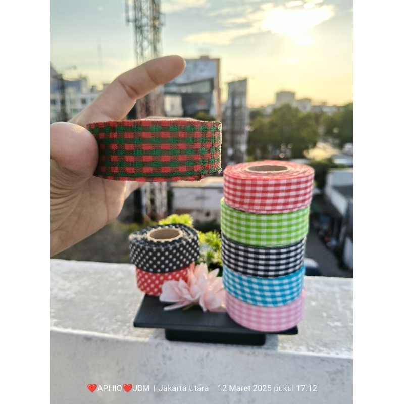 

5 meter pita cantik 1" ( 2cm)