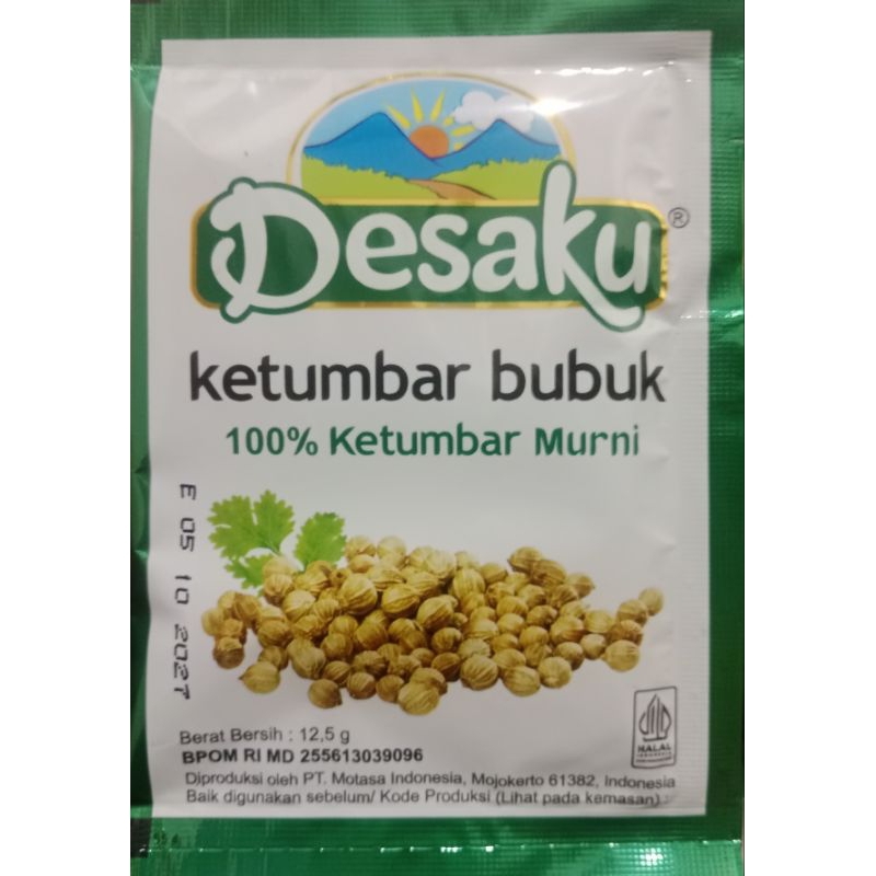 

Ketumbar Bubuk Desaku kemasan Sachet