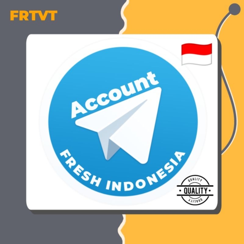 Tele Akun Telegram Fresh Indo