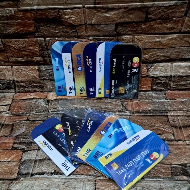 

( 10 Lembar ) ANGPAU/AMPLOP LEBARAN IDUL FITRI KARAKTER ATM
