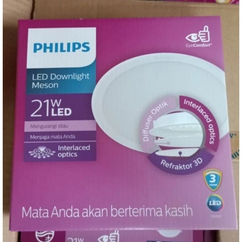 Philips Lampu LED Downlight Meson 21W Putih