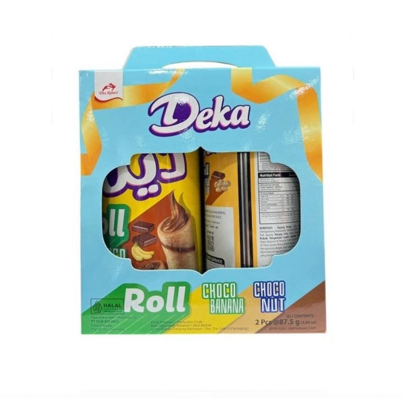 

PROMO!! Deka Wafer Roll Edisi Hari Raya Idul Fitri 2 kaleng x 87.5 gr