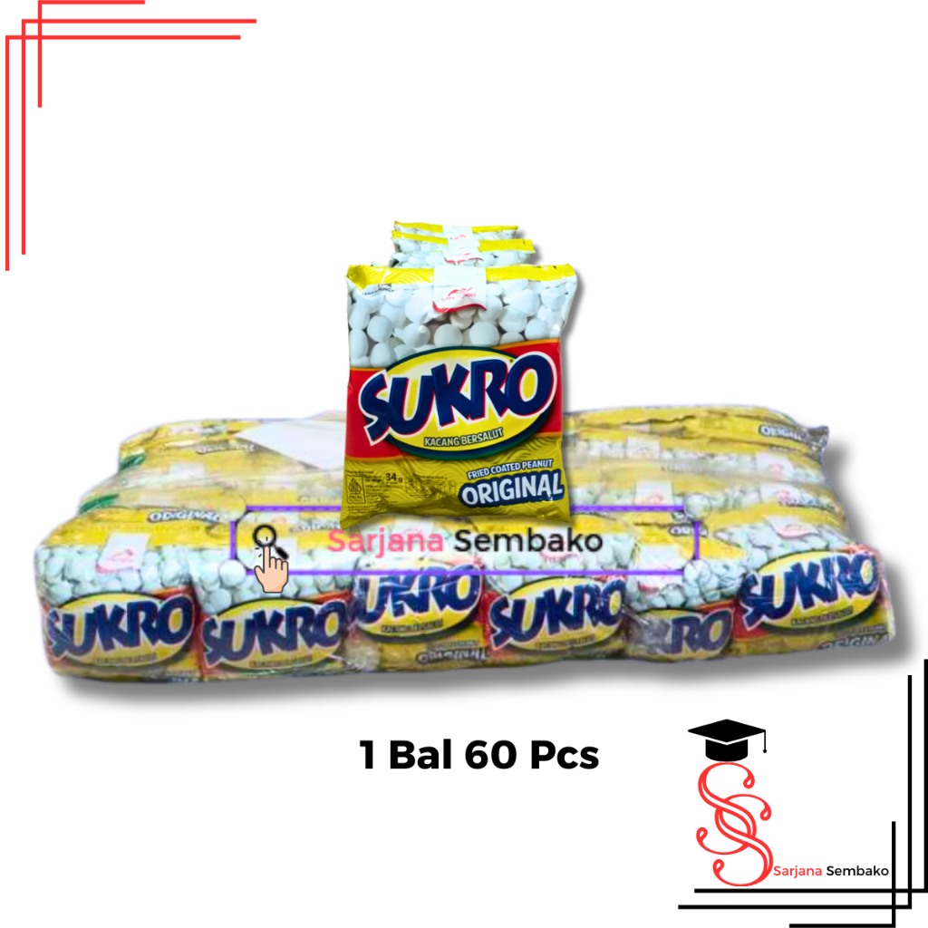 

Dua Kelinci Kacang Sukro - 1 Bal 60 Pcs