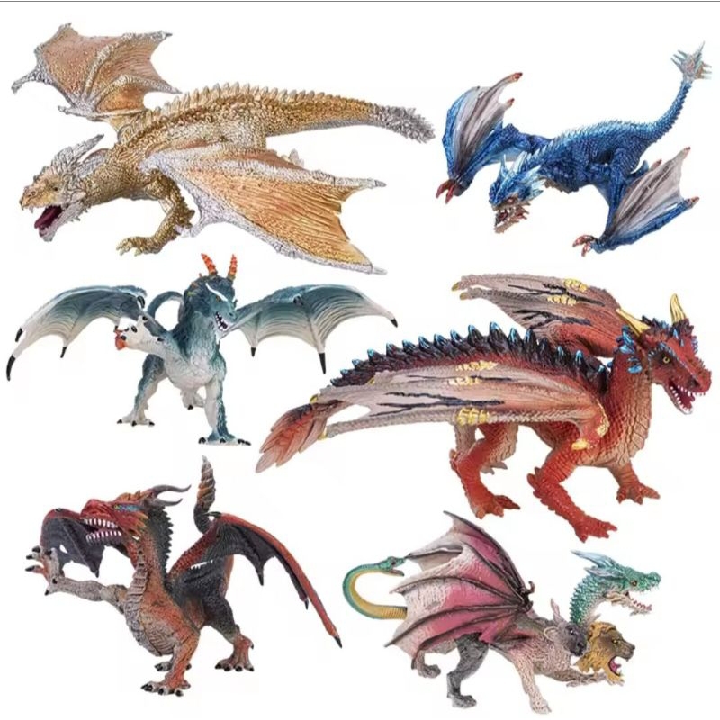 Aneka Mainan Action Naga Mitologis Figure