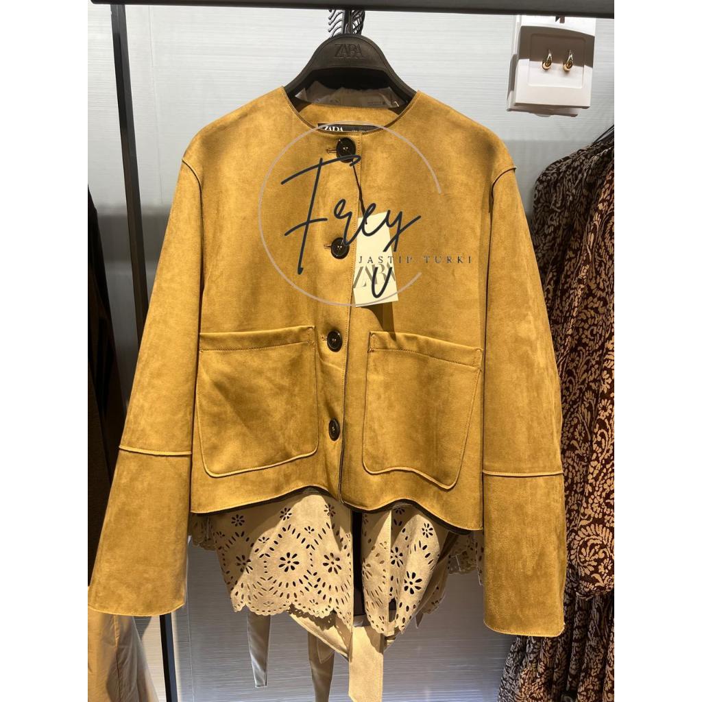 ZaraTurki Faux Suede Jacket