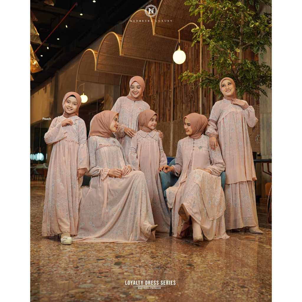 SARIMBIT TERBARU // LOYALTY FAMSET (PEACH) NADHEERA LUXURY TERBARU // FAMSET TERBARU // FAMSET KEKIN
