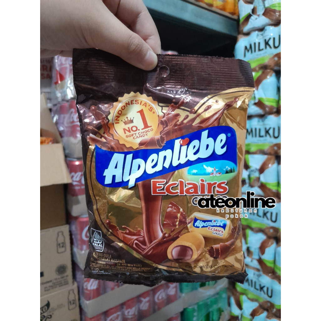 

Alpenliebe Eclairs Cokelat Caramel [isi 40 butir]