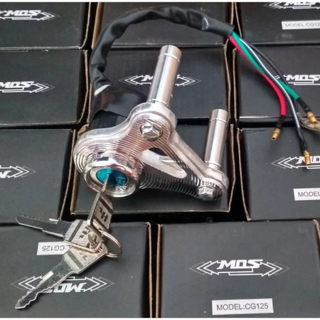 Kunci CB GL CG C70 Ter Ori Kabel 4 Impor Set Dudukan CNC