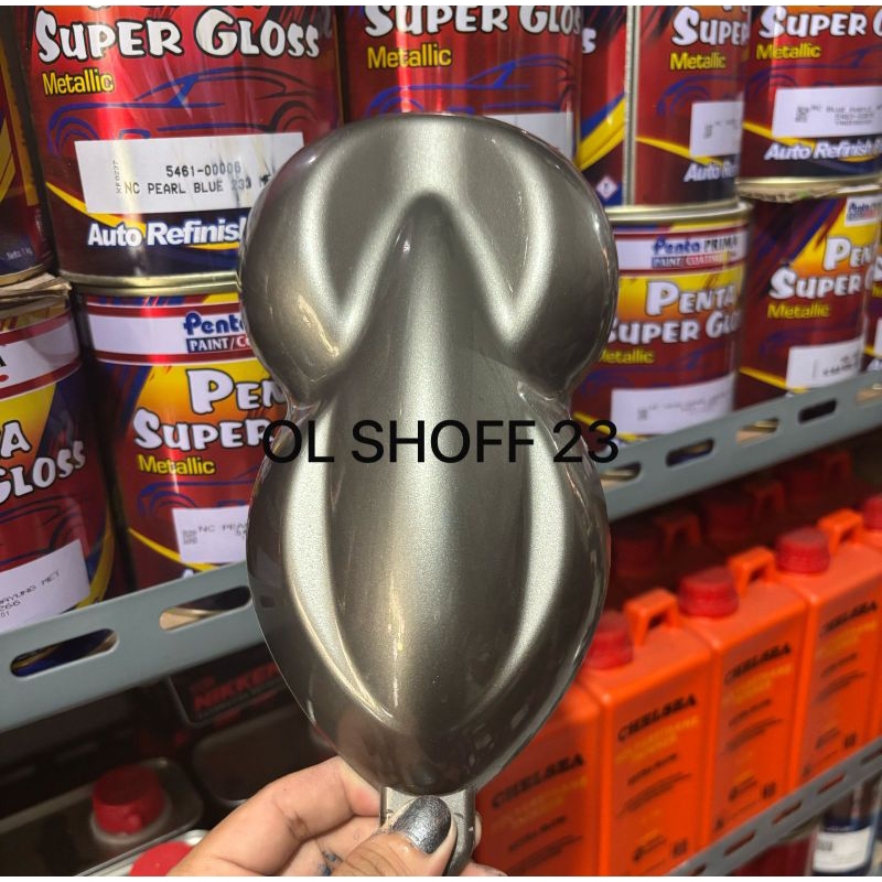 Cat Antharazit Grey Metalik PU/Cat Abu-Abu Metalik