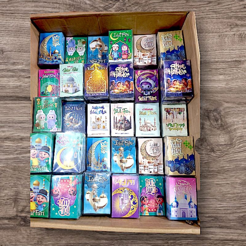 

Amplop Lebaran Idul Fitri (isi 50 pcs) Karakter Lucu Angpao Lucu wadah mika