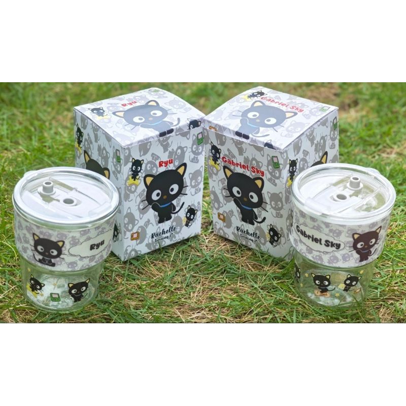 souvenir gelas dan box custom