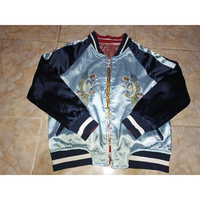 JAKET SUKAJAN OKINAWA  BOLAK BALIK