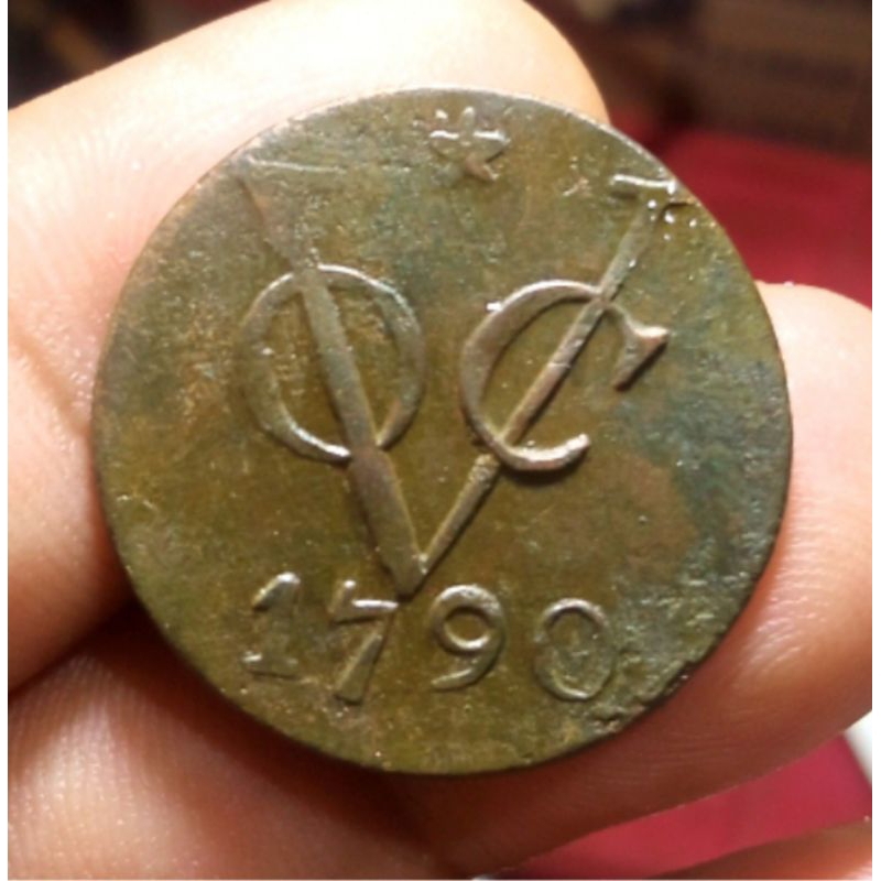 Koin VOC Double Duit 1790