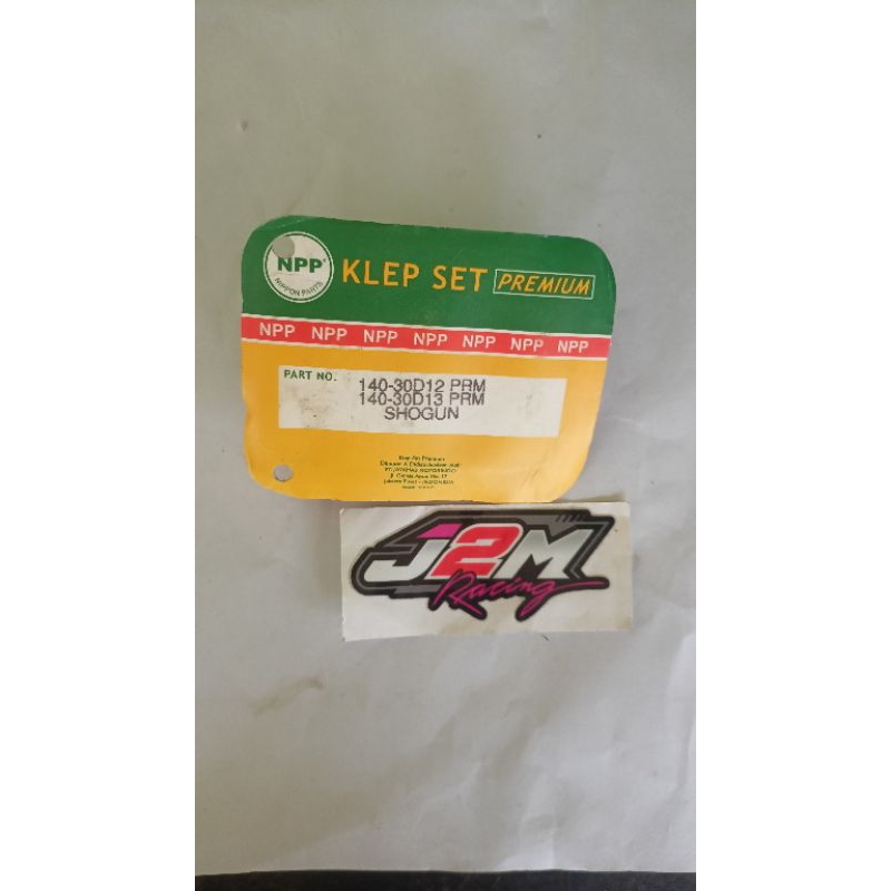KLEP SET SMASH SHOGUN 110 125 NPP PREMIUM