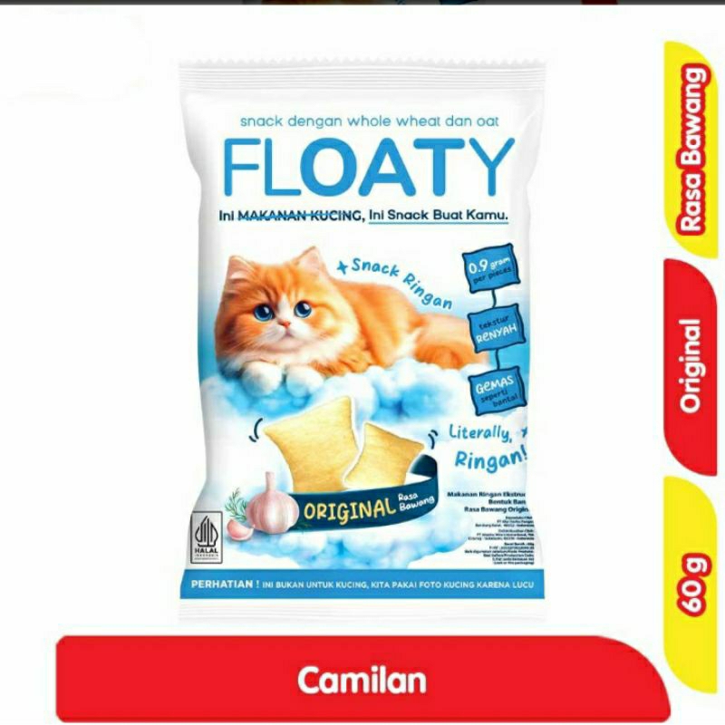 

Floaty Camilan Original Rasa Bawang 60g