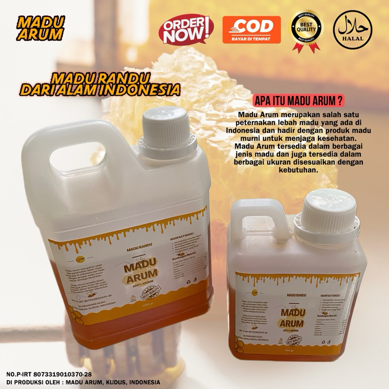 

MADU RANDU ORIGINAL DARI MADU ARUM KUDUS