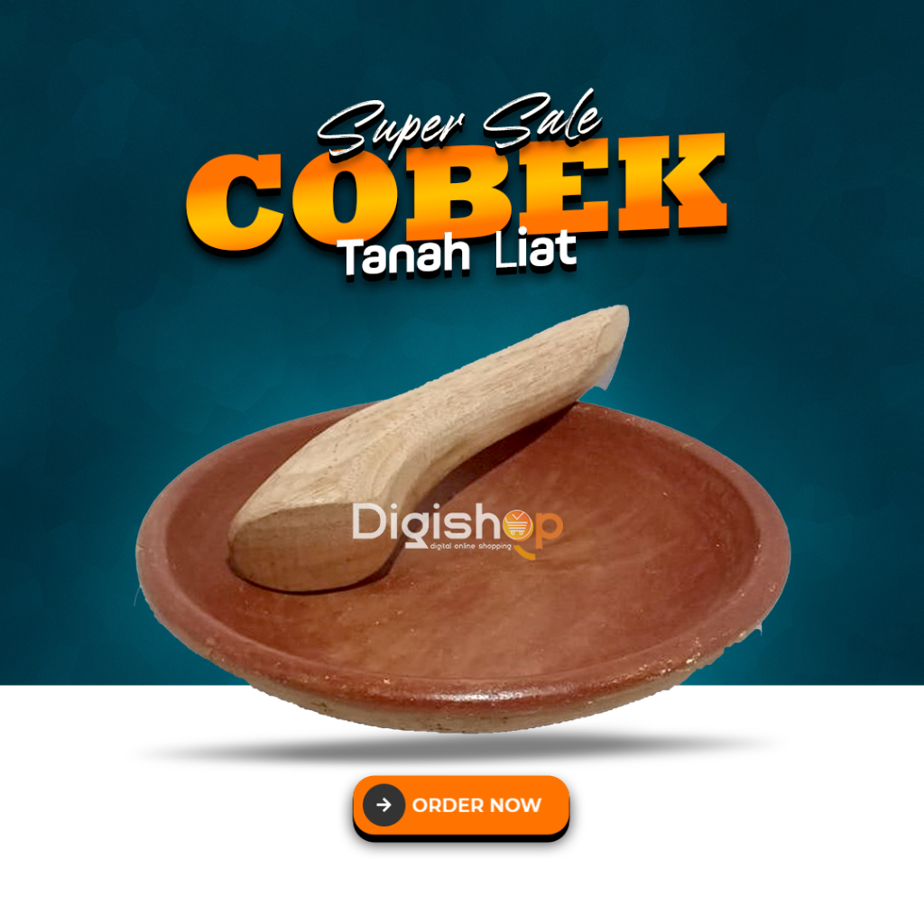 Cobek Tanah Liat Sambal Tahan Panas Cowek Cawan Piring Sambal Lalapan Gerabah