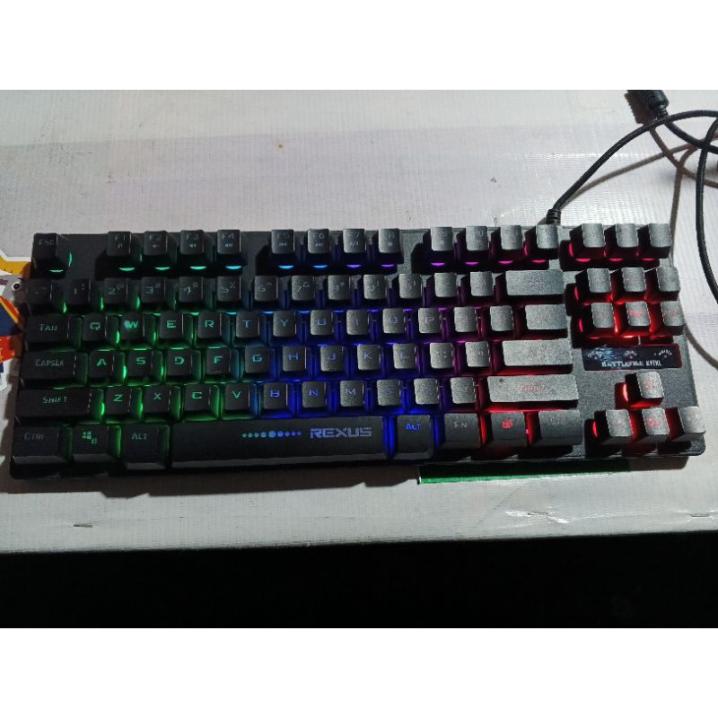 Set Mouse Imperion Cross M420 + Keyboard Rexus K9TKL (Second/Bekas/2nd)