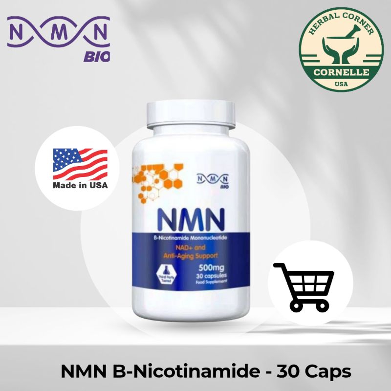NMN Bio B - Nicotinamide Mononucleotide - 500mg Anti-Aging & NAD+
