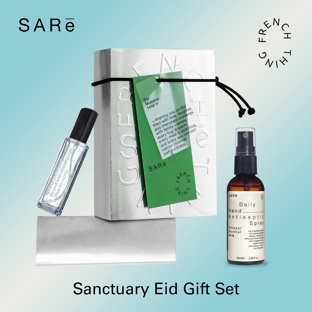 

SARE x French Thing Sanctuary Eid Gift Set - Eid Hampers | Parcel Lebaran | Hadiah Kado Idul Fitri