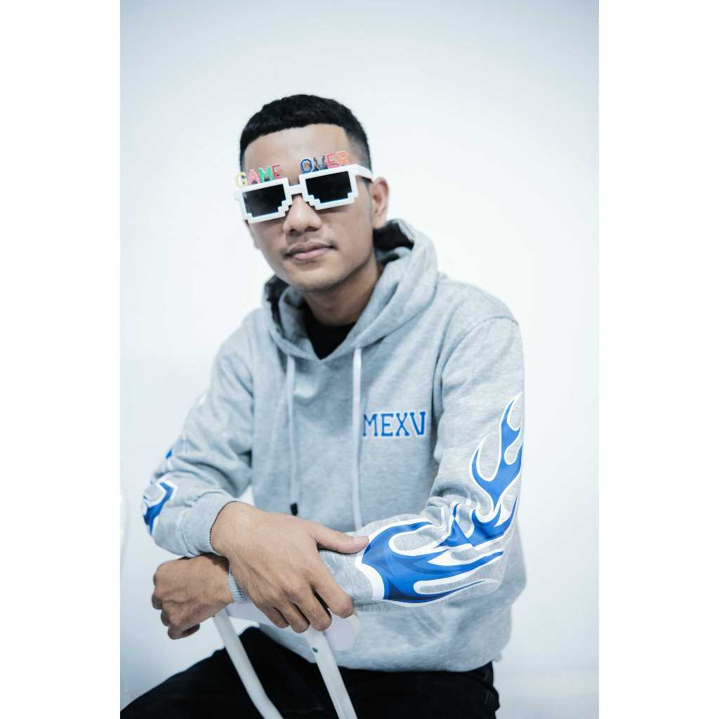 HOODIE PRIA TREZOR - SILVER