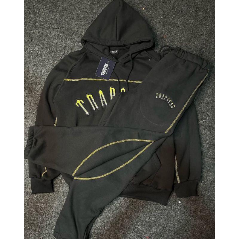 HOODIE/SWEETER TRAPSTAR PALING TERBARU TRAPSTAR HOODIE KECE PRIA WANITA FREE ZIPLOK STICKER FUKTAG