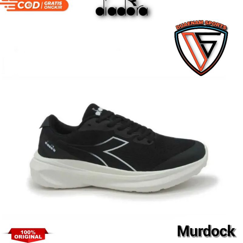 SALE DIADORA MURDOCK MEN'S RUNNING SHOES-BLACK