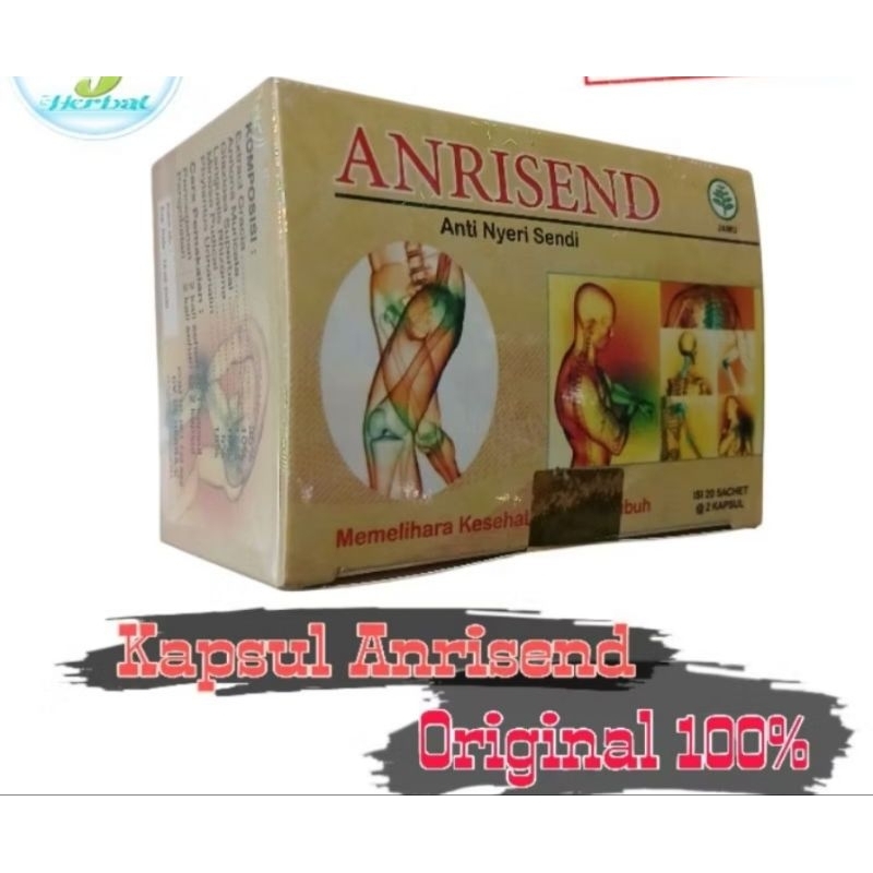 Kapsul Anrisend Anti Nyeri Sendi Original