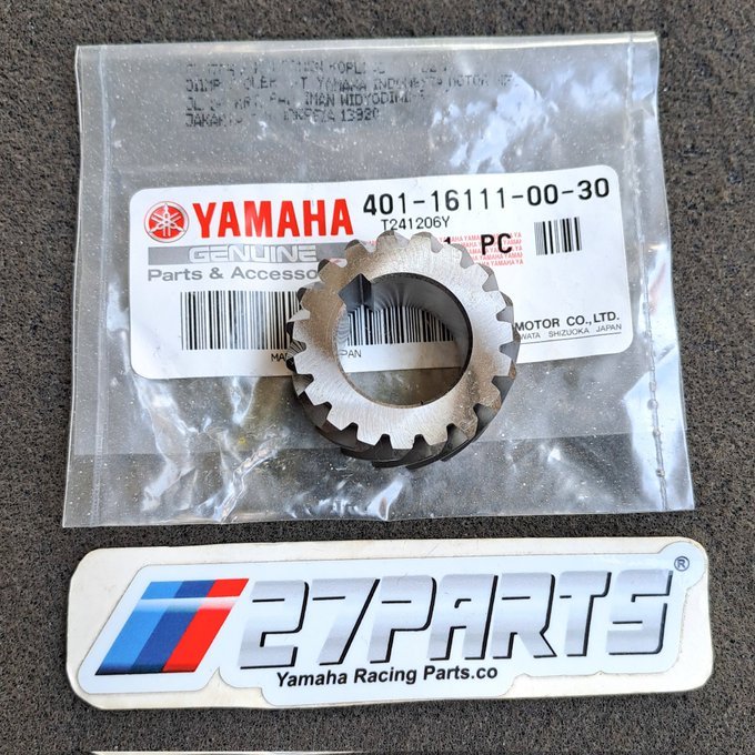 GIGI PRIMER RUMAH KOPLING RX KING ORIGINAL YAMAHA GIGI PRIMER PRIMARY RX KING GIGI GEAR PRIMER RXKIN