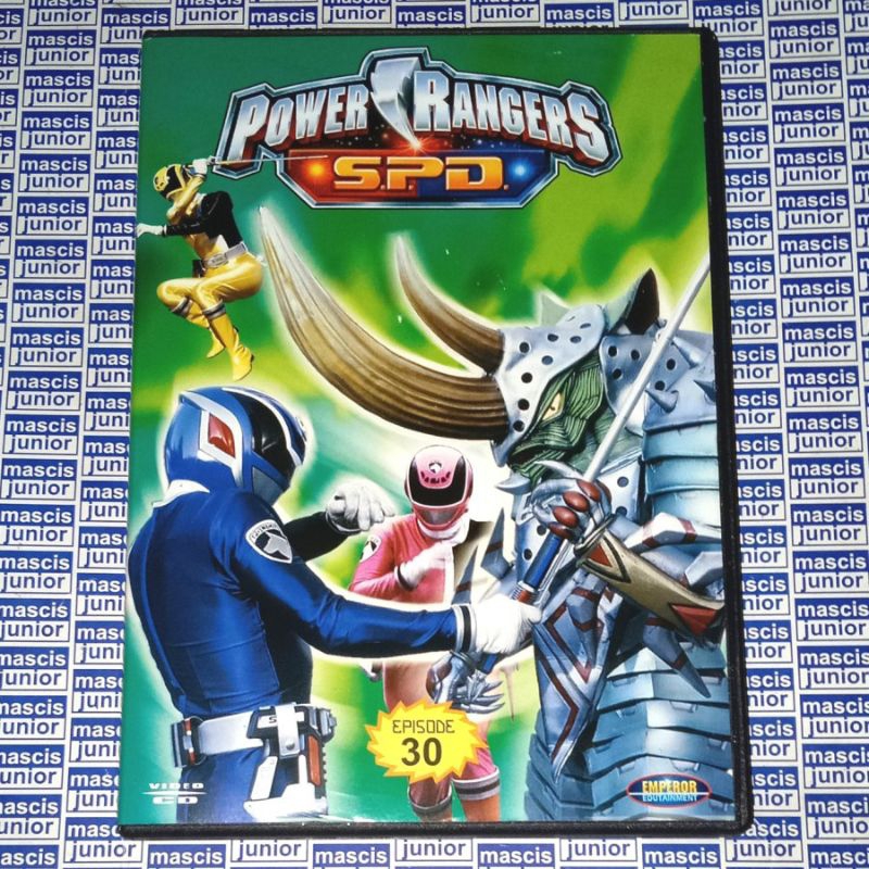 VCD POWER RANGERS SPD NINJA STORM MYSTIC FORCE ULTRAMAN DYNA DUBBING INDONESIA V CD ORIGINAL EPISODE