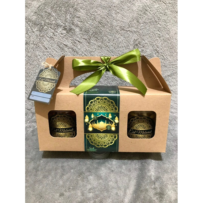 

Hampers Lebaran Idul Fitri Snacks / Gift box snacks idul fitri