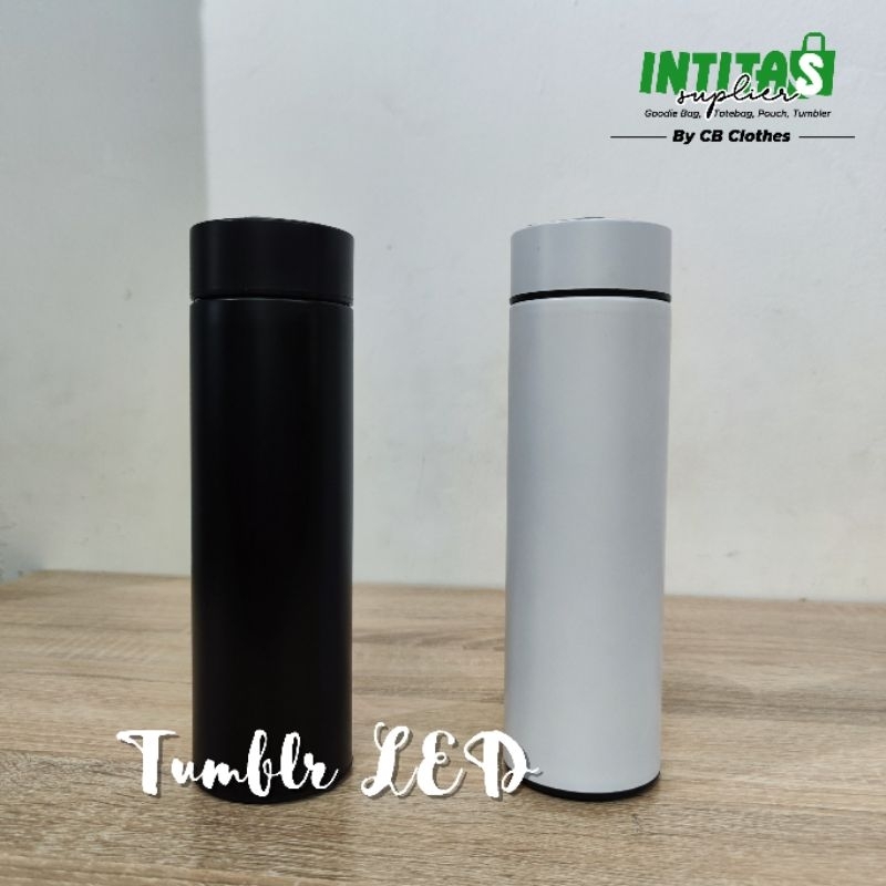 INTITAS - TUMBLR LED | TERMOS LED | BOTOL MINUM LED | BOTOL MINUM | TUMBLR STAINLESS