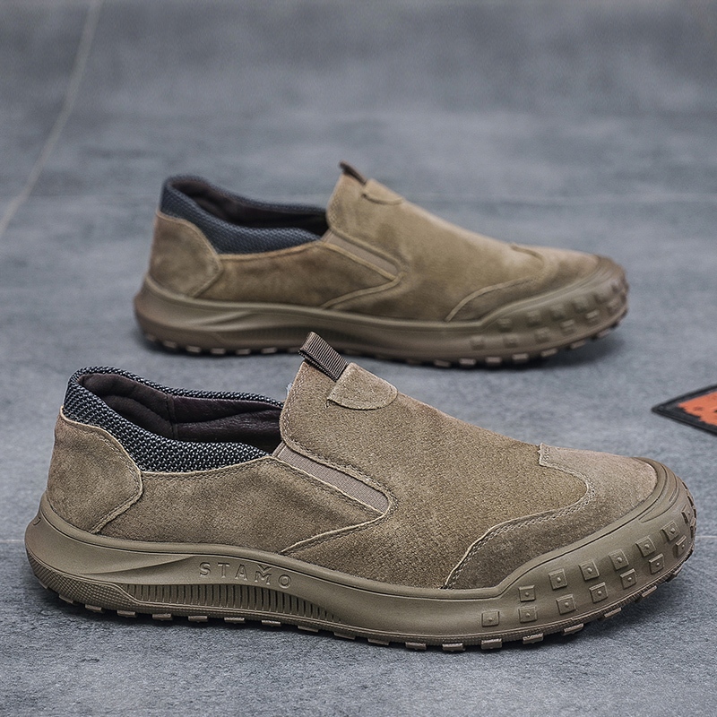 100%impor Sepatu pria sepatu santai santai santai santai tidak santai santai santai Tanpa tali sepat