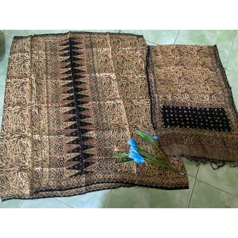 KAIN BATIK VISCOSE JUPRI SARUNG SELENDANG KECIL MOTIF SOGAN BAHAN VISCOSE SEMI SUTERA TERMURAH KHAS 