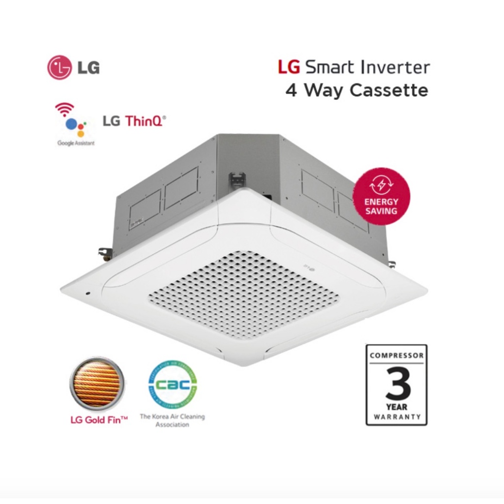 LG AC Cassette Standard Series 4 Way 4 PK - ZTNQ36LNLA0
