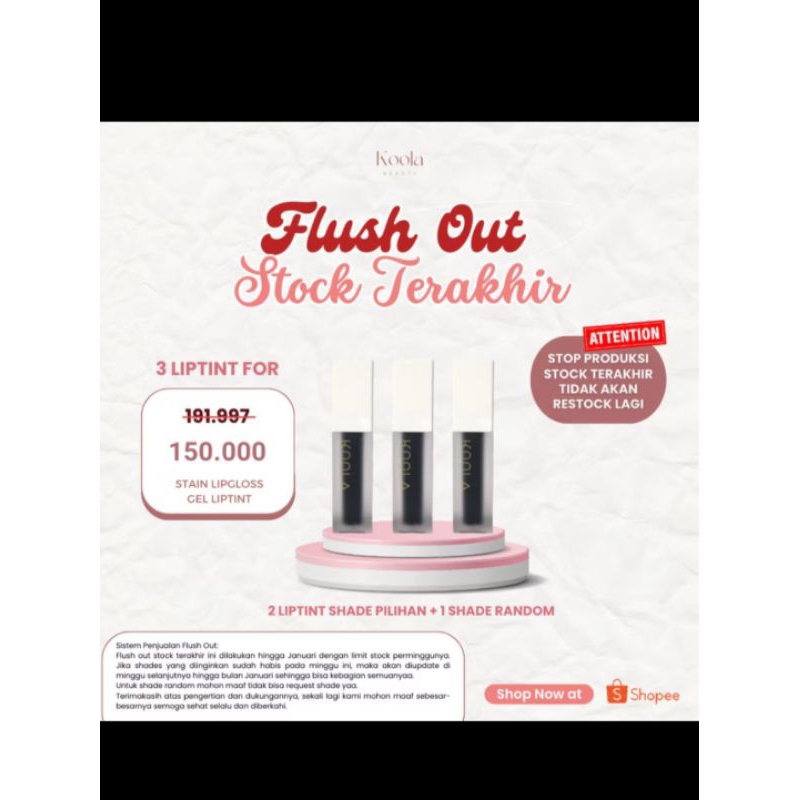 Preloved Koola Stain Lipgloss Gel Liptint