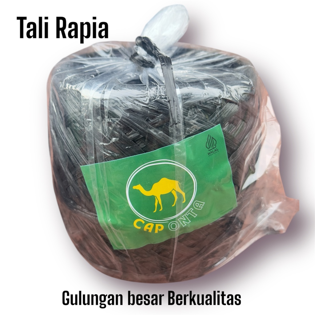 

TALI RAPIA HITAM FULL BESAR GULUNGAN TEBAL HARGA MURAH BERKUALITAS RAFIA PLASTIK