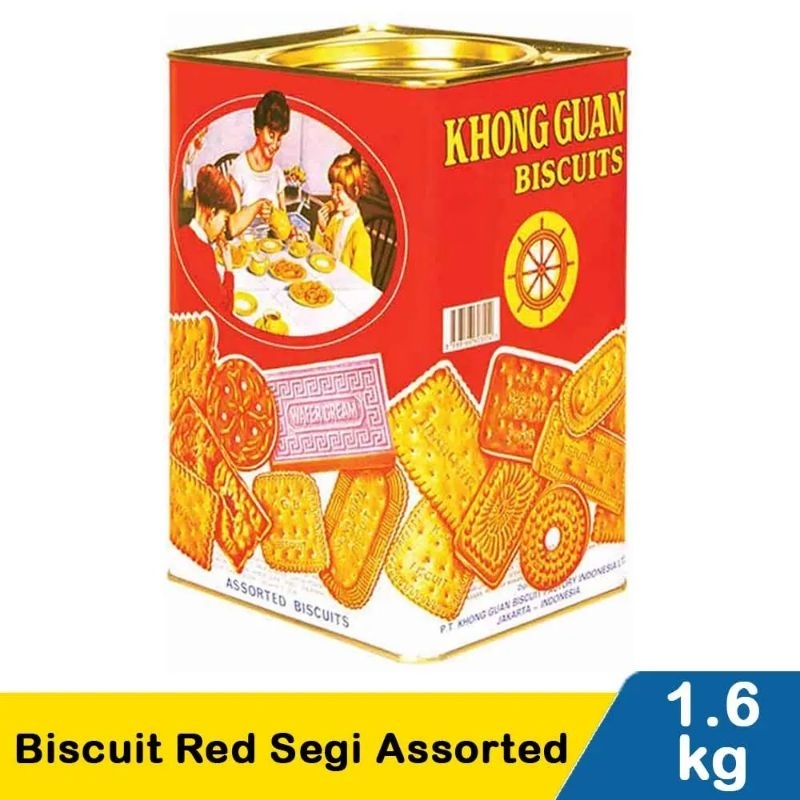 KHONG GUAN BISKUIT KALENG