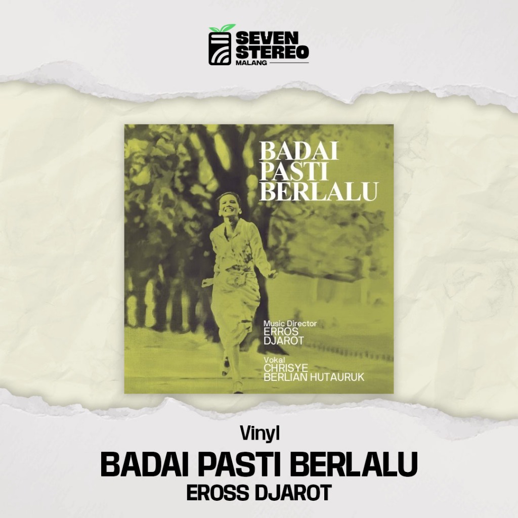 ERROS DJAROT - Badai Pasti Berlalu Vinyl Piringan Hitam