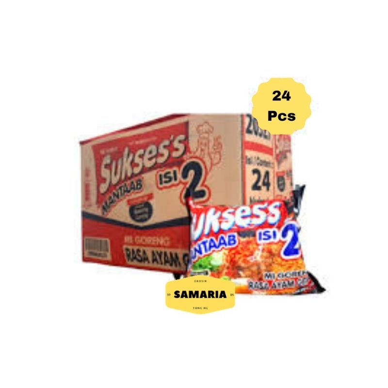 

1 Dus Suksess MI Instant Goreng Isi 2 Rasa Ayam Geprek (Isi 24 Pcs)
